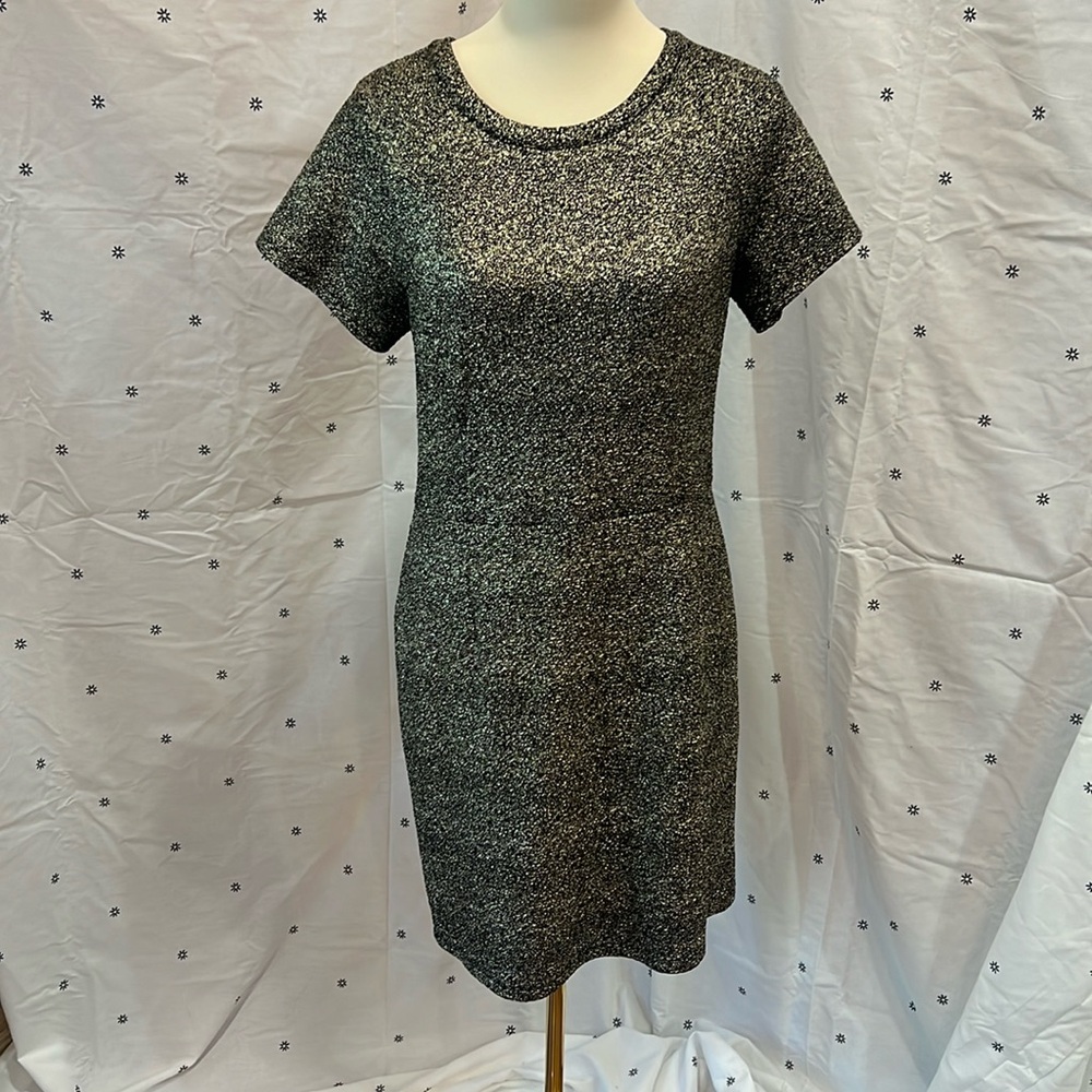 Size Large Collective Concepts black dress with gold sparkles